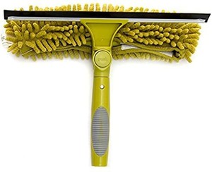 lot 7273 image: Docazoo Docapole Window Squeegee  Scrubber Combo Attachment W3 Squeegee Blades