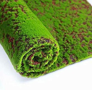 lot 7315 image: XHSP Artificial Grass Rug Fake Moss Grass Turf
