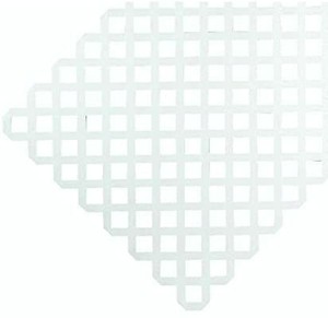 lot 7324 image: UFPI PLSTC LATTICE 148261 4X8 Lattice, White