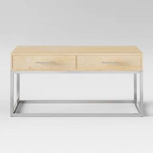 lot 7331 image: Maison Coffee Table Chrome Wood - Project 62