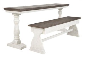 lot 2509 image: Braelow Dining Room Table and Bench (Set of 2) - Signature Design by Ashley