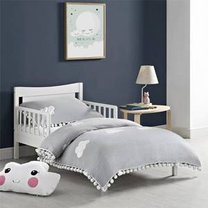 lot 2552 image: Avenue Greene Rio Toddler Bed, Gray