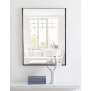 lot 2581 image: Carson Carrington Salsnas Metal Frame Rectangular Mirror