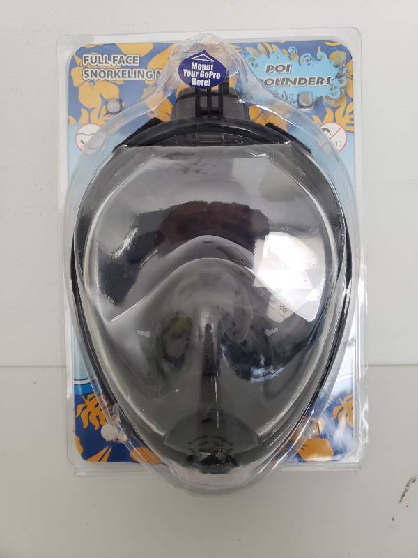 Dolfino Frontier All-in-one Full Face Snorkel Mask - Adult(small/med) |  Unsealed Deals Walmart Goods - Electronics,Toys, Household & More |  Equip-Bid
