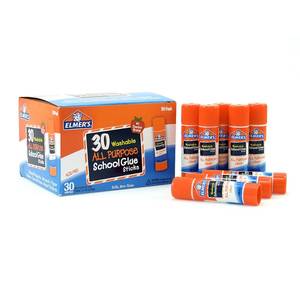 lot 40004 image: Elmers Washable School Glue Sticks (30 Per Box)