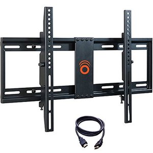 lot 40011 image: ECHOGEAR Tilting Low Profile TV Wall Mount Bracket for 32-70 inch TVs - Up to 15 Degrees
