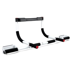 lot 40044 image: Perfect Fitness Multi-Gym Doorway Pull Up Bar and Portable Gym System