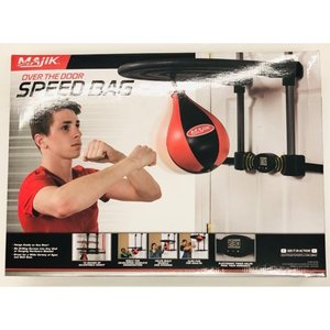 lot 40059 image: Majik Over-The-Door Speed Bag Trainer