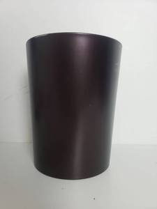 lot 40075 image: Mainstays Bronze Bathroom Trash Can Wastebin, 1 Each