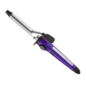lot 40078 image: Remington - Ceramic Clipped Curling Iron, Purple, Ci5019