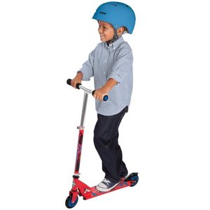 lot 40138 image: Marvel Spider-Man Inline Folding Kick Scooter by Huffy