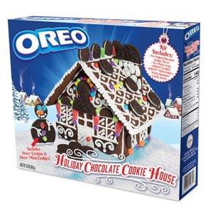 lot 715 image: OREO Chocolate Gingerbread House Kit