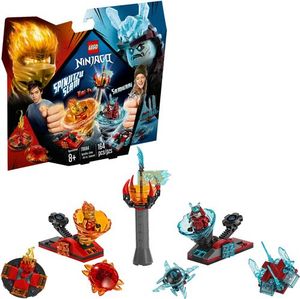 lot 729 image: LEGO Ninjago Spinjitzu Slam - Kai vs. Samurai 70684 Building Set with Toy Spinner 164pc