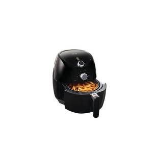 lot 739 image: Oster Titanium-Infused DuraCeramic 3.3qt Air Fryer - Black