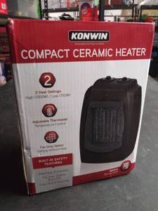 lot 849 image: Konwin Compact Ceramic Heater