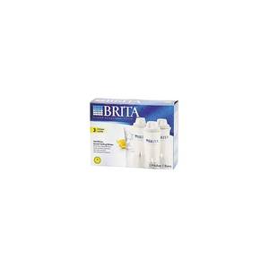 lot 819 image: Brita Standard Water Filter Replacements, BPA Free, 3 Count