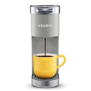 lot 826 image: Keurig - K-Mini Plus Single Serve K-Cup Pod Coffee Maker - Studio Gray