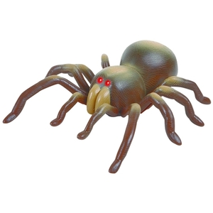 lot 792 image: discovery kids rc moving tarantula spider, wireless remote control toy for kids, great for pranks and halloween decorations, realistic scurrying movement, glowing scary red led eyes
