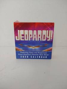 lot 50028 image: Jeopardy 2020 Day-to-day Calendar