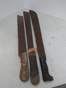 lot 9888 image: Machetes Lot of 3