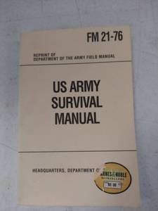 lot 9902 image: US Army Survival Manual FM21-76