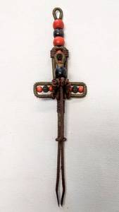 lot 9970 image: Cool Cross Metal Sculpture