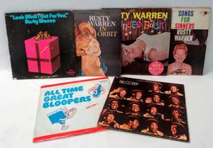 lot 206 image: 6 Vintage Comedy Albums
