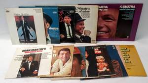 lot 214 image: Frank Sinatra & Dean Martin  13 Vintage Albums