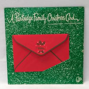 lot 222 image: Vintage Christmas Record   A Partridge Family Christmas Card With the Card