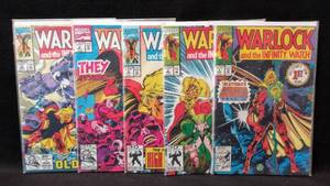 lot 127 image: Lot of 5 1992 Marvel Comic Books  Warlock & the Infinity Watch  #1 Thru #5