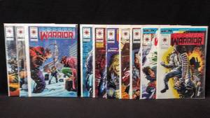 lot 131 image: 10 1990s Valiant Comic Books  Eternal Warrior #1 to #7 & #9, 10 & 11