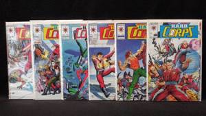 lot 133 image: 1990s Valiant Comics  The H.A.R.D. Corps #1 thru #6