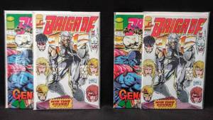 lot 137 image: 4 1992 Image Comics  (2) BRIGADE #1 & (2) #2 Brigade Genocide