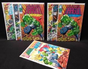 lot 138 image: Lot of 7 Image Comics  2 Sets of 1992 The Savage Dragon  #1, 2, & 3  Bonus