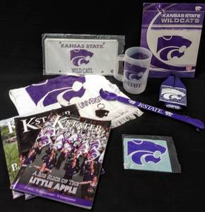 lot 10009 image: K-State Wildcats Lot  Licence Plate, Mug & More
