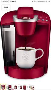 lot 49720 image: K-classic Coffee Maker - Rhubarb