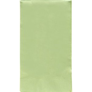 lot 49755 image: Leaf Green, Big Party Pack, 2-Ply Guest Towels, 40 Per Pack