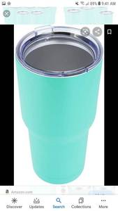 lot 49758 image: 30 oz Stainless Steel Vacuum Insulated Tumbler Double Wall Travel Mug for Cold & Hot Drinks