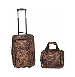 lot 49766 image: Rockland Luggage Rio SoftSide 2-Piece Carry-On Luggage Set