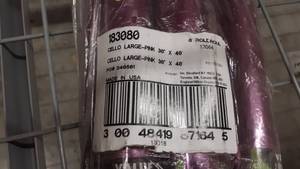 lot 49781 image: Amscan 183080 Cellophane Wrap, 40 X 30, Pink