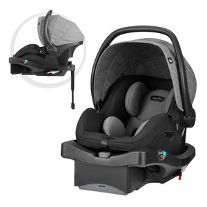 lot 49801 image: Evenflo LiteMax DLX Infant Car Seat, Meteorite