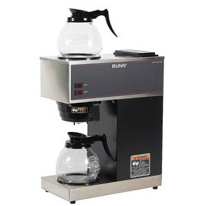 lot 49806 image: BUNN VPR 12-Cup Commercial Coffee Brewer with Two Glass Decanters, 2 Warmers