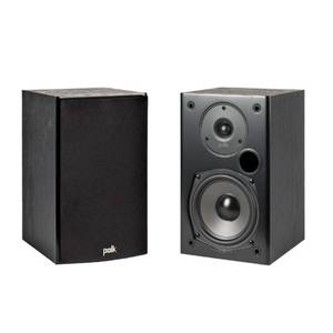 lot 49830 image: Polk Audio - 5-14 Bookshelf Speakers - Pair - Black