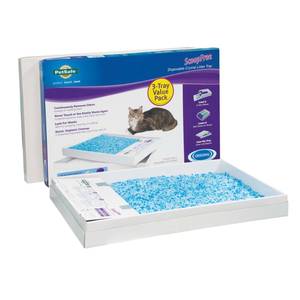 lot 49838 image: ScoopFree Litter Tray Refills with Premium Blue Crystals, 3-Pack