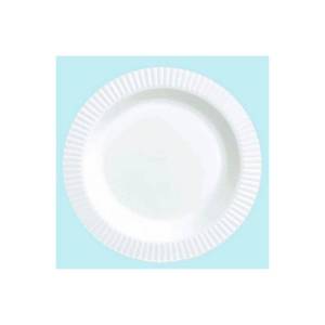 lot 49850 image: Amscan International 19cm Premium Appetizer Plate, White
