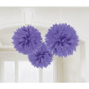 lot 49852 image: Purple Tissue Poms