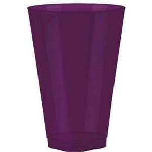 lot 49870 image: Amscan 356021. 125 Plum Premium Plastic Tumblers - Pack of 216