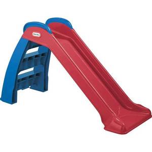 lot 49892 image: Little Tikes First Slide (RedBlue) - IndoorOutdoor Toddler Toy