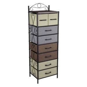 lot 49945 image: Household Essentials Victorian 8 Drawer Storage Chest