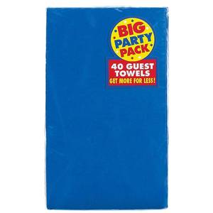 lot 49963 image: Amscan Beautiful Big Party Pack Royal Guest Paper Towel Party Supply 40 Pack, X